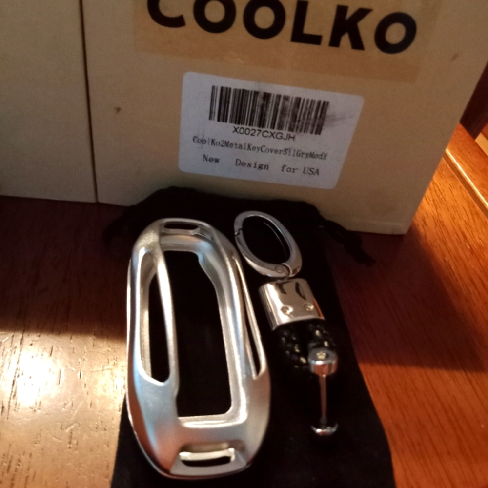 Tesla Model X Coolko key fob covers - Picture 2 of 3